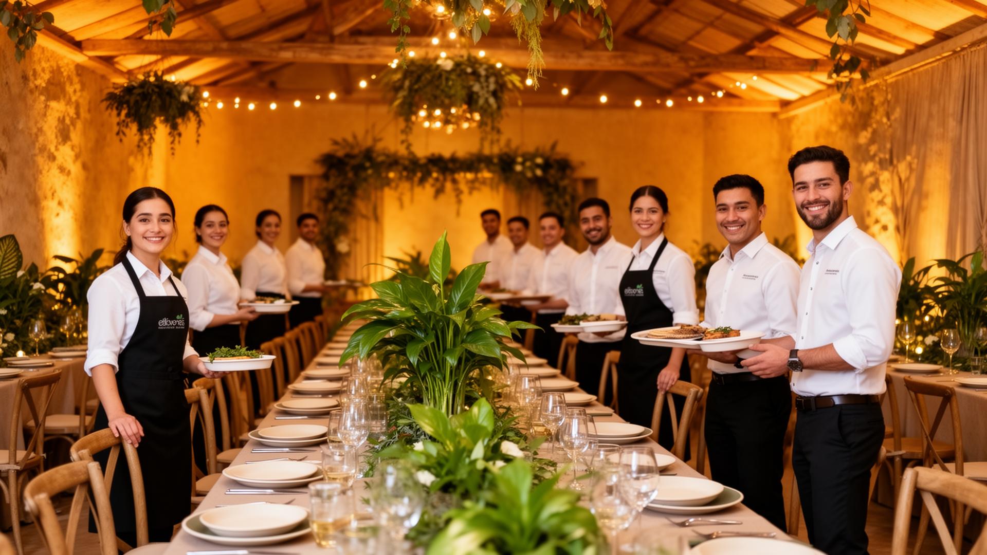 Sustainable venue setup